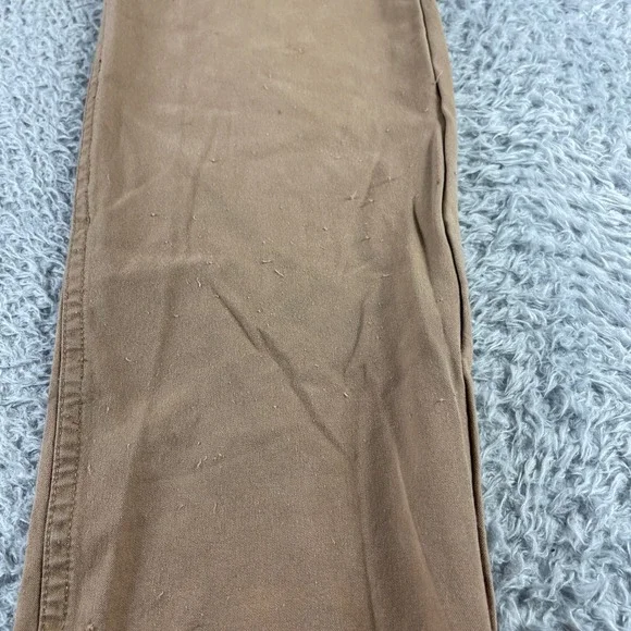 Mugsy Jeans Belmots Tan Khaki Straight Leg Casual Pants Mens 36x32 - Picture 3 of 16